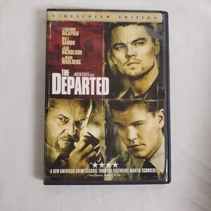The Departed DVD Widescreen Leonardo DiCaprio Matt Damon Jack Nicholson Scorsese